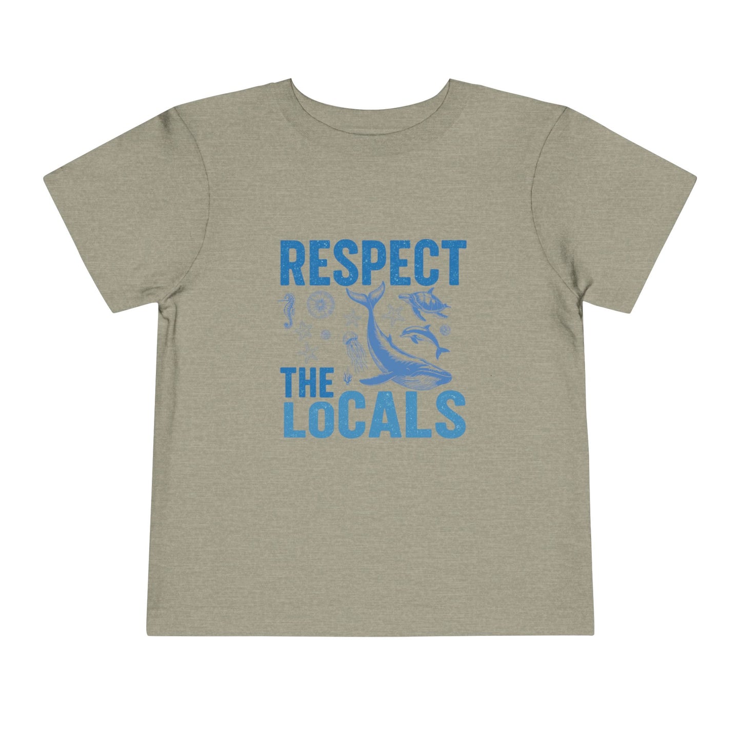 Respect Locals - Front Print on Light & Dark Tees 👕