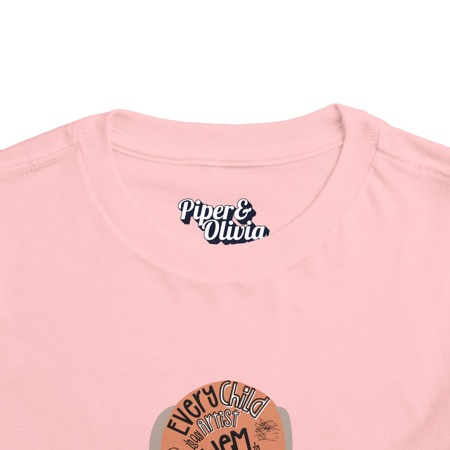 Every Child Is An Artist - Unisex Toddler/Kid - Front Print on Light & Dark Tees👕