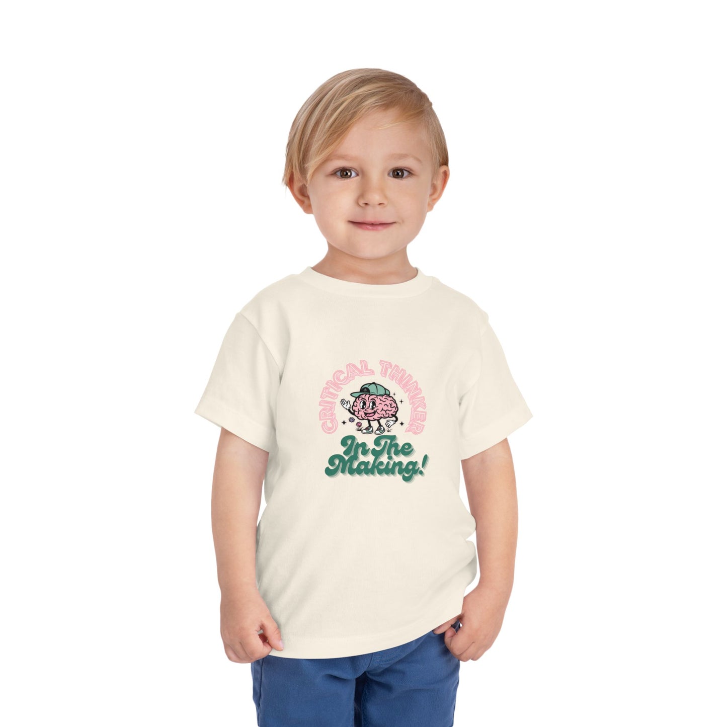 In The Making - Toddler - Front Print on Light & Dark Tees👕
