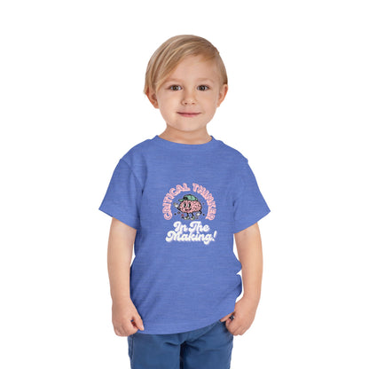 In The Making - Toddler - Front Print on Light & Dark Tees👕
