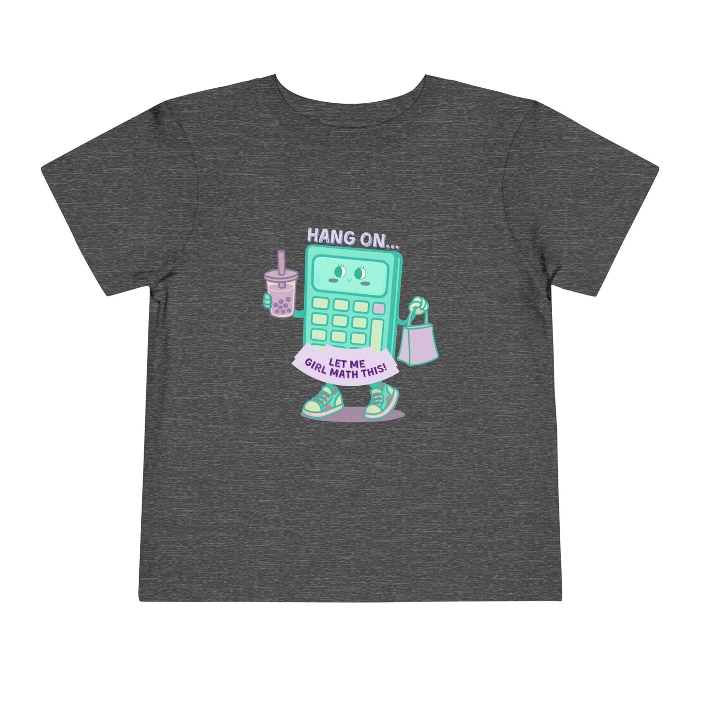 Girl Math - Unisex Toddler/Kid - Front Print on Light & Dark Tees 👕