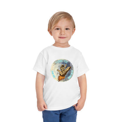 To The Moon - Unisex Toddler/Kid - Front  Print on Light & Dark Tees 👕