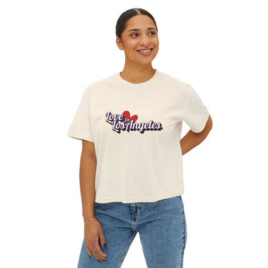 Love for Los Angeles - Woman's Boxy Tee 👕