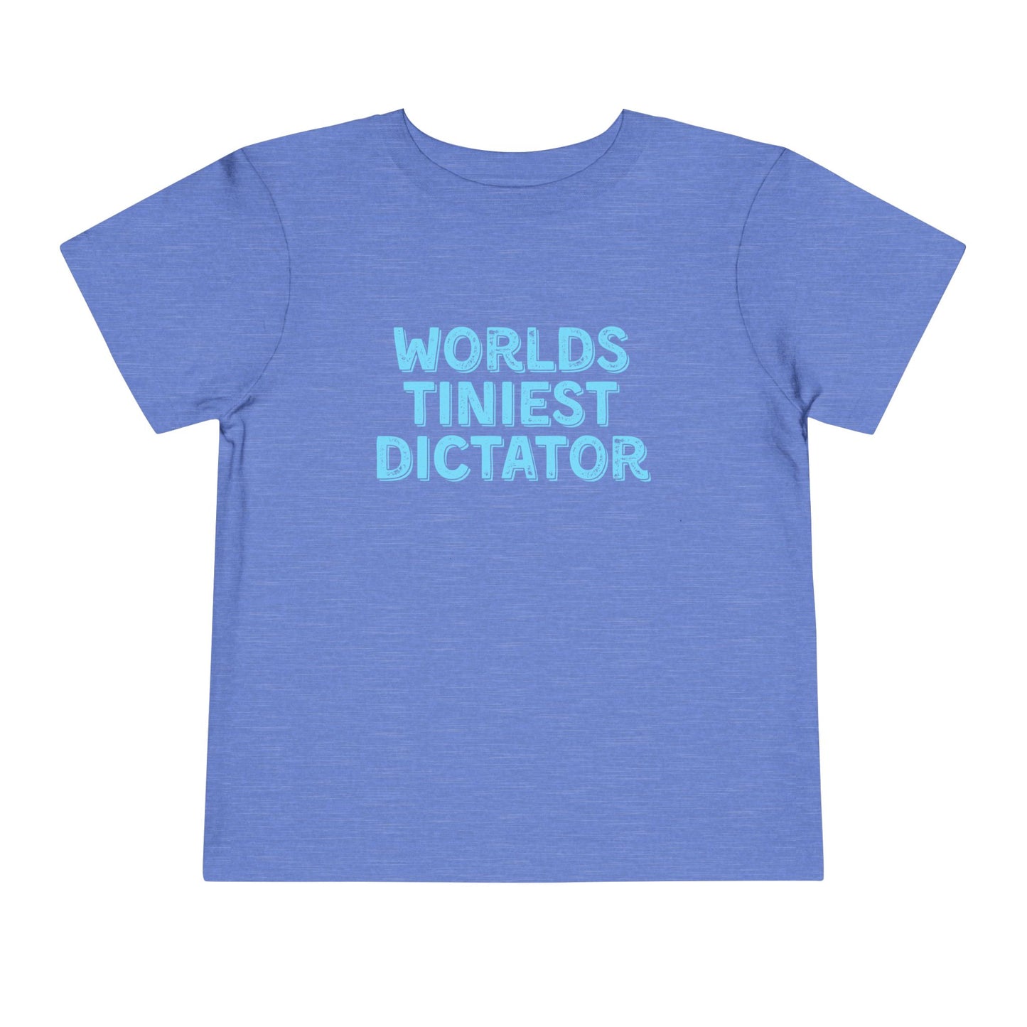 Tiniest Dictator - Unisex Toddler/Kid - Front & Back Print on Light & Dark Tees👕