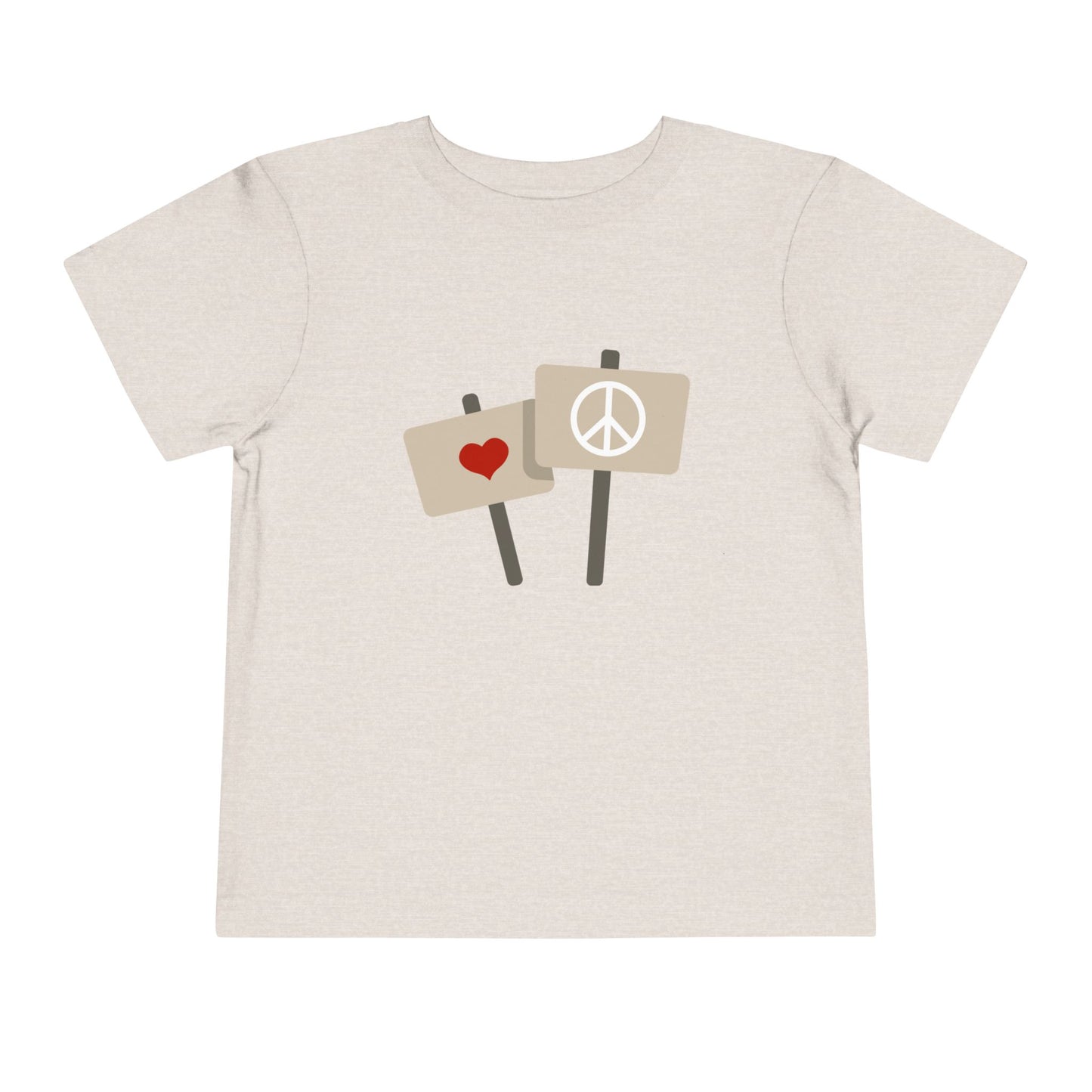 Little Hearts - Unisex Toddler/Kids - Front & Back Print on Light & Dark Tees👕
