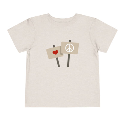 Little Hearts - Unisex Toddler/Kids - Front & Back Print on Light & Dark Tees👕