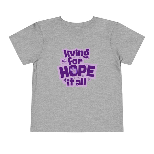 Hope Of It All - Unisex Toddler/Kid - Front  Print on Light & Dark Tees 👕