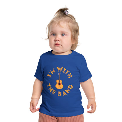 With The Band - Unisex Baby/Toddler - on Light & Dark Tees👕