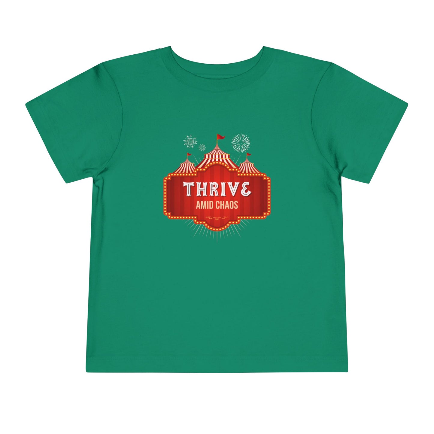 Thrive Amid Chaos - Unisex Toddler/Kid - Front  Print on Light & Dark Tees 👕