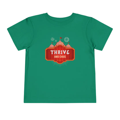 Thrive Amid Chaos - Unisex Toddler/Kid - Front  Print on Light & Dark Tees 👕