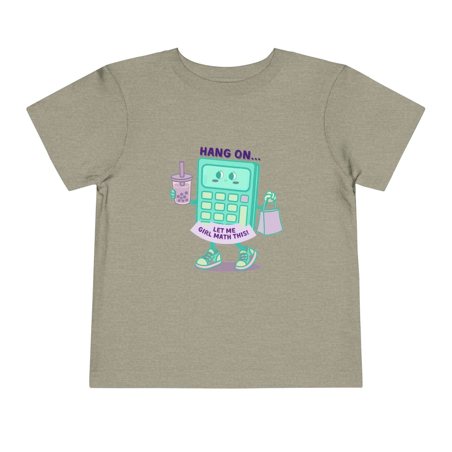 Girl Math - Unisex Toddler/Kid - Front Print on Light & Dark Tees 👕