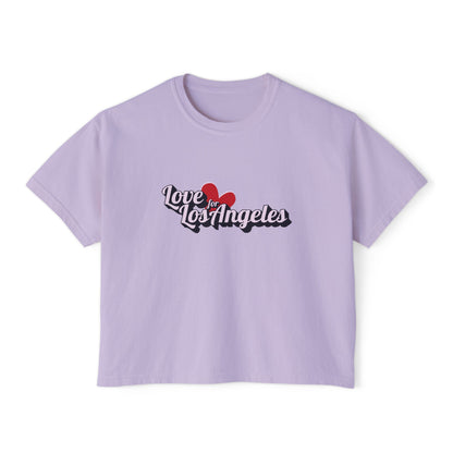 Love for Los Angeles - Woman's Boxy Tee 👕