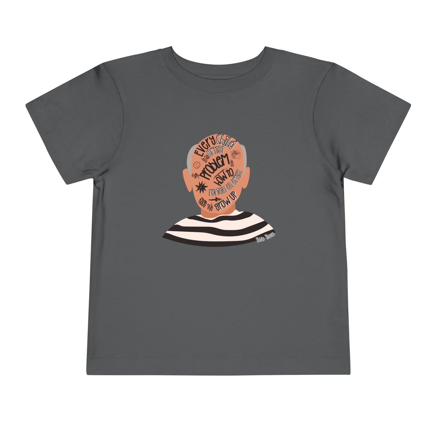 Every Child Is An Artist - Unisex Toddler/Kid - Front Print on Light & Dark Tees👕