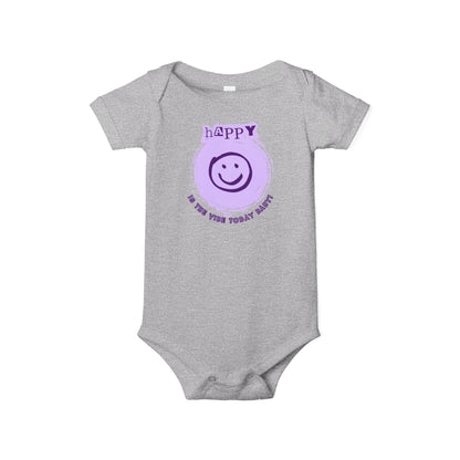 Happy Is The Vibe - Unisex Baby - on Light & Dark Onsies👕