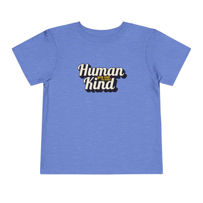 Human Kind - Unisex Toddler/Kid - Front Print on Light & Dark Tees👕