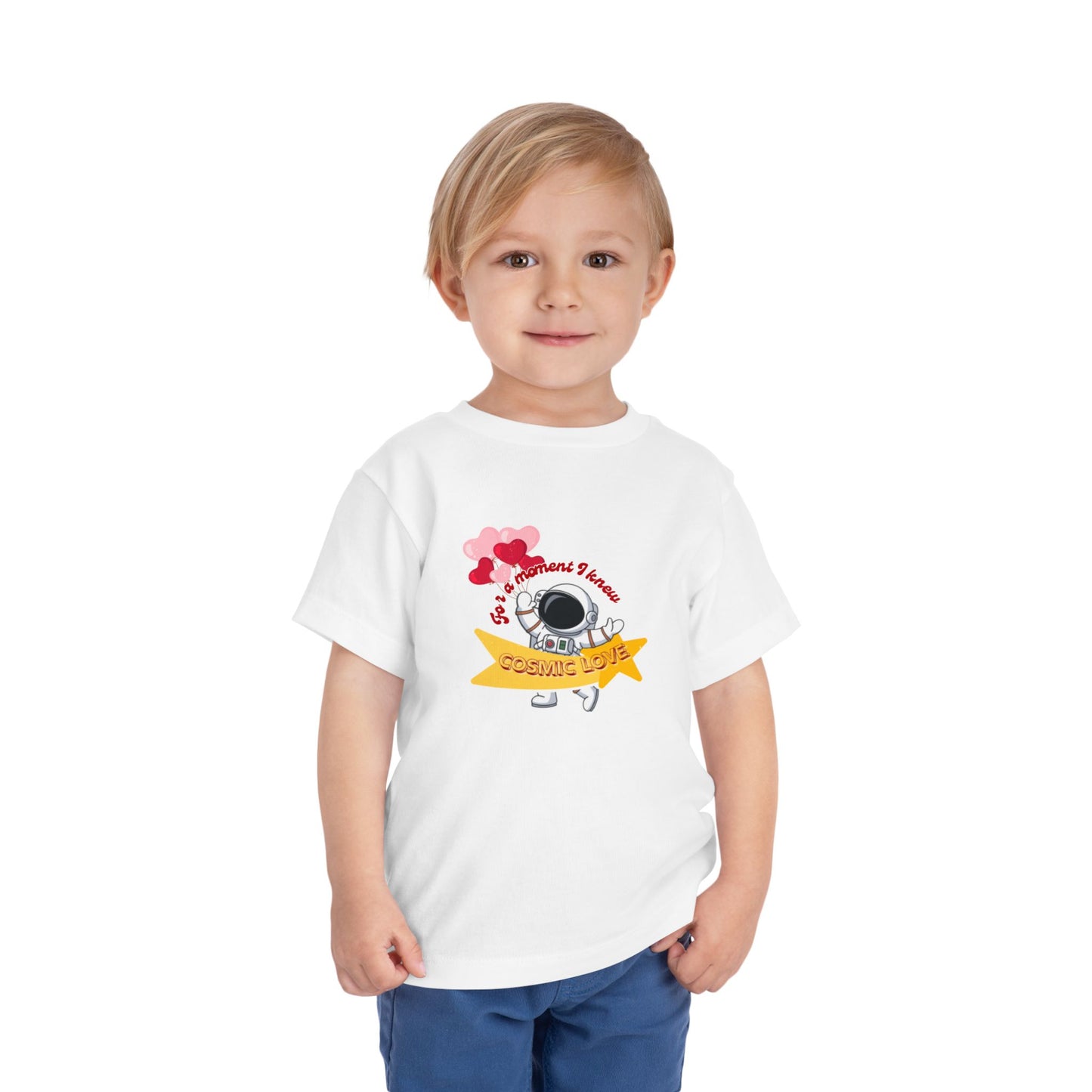 Cosmic Love - Unisex Toddler/Kid - Front Print on Light & Dark Tees👕