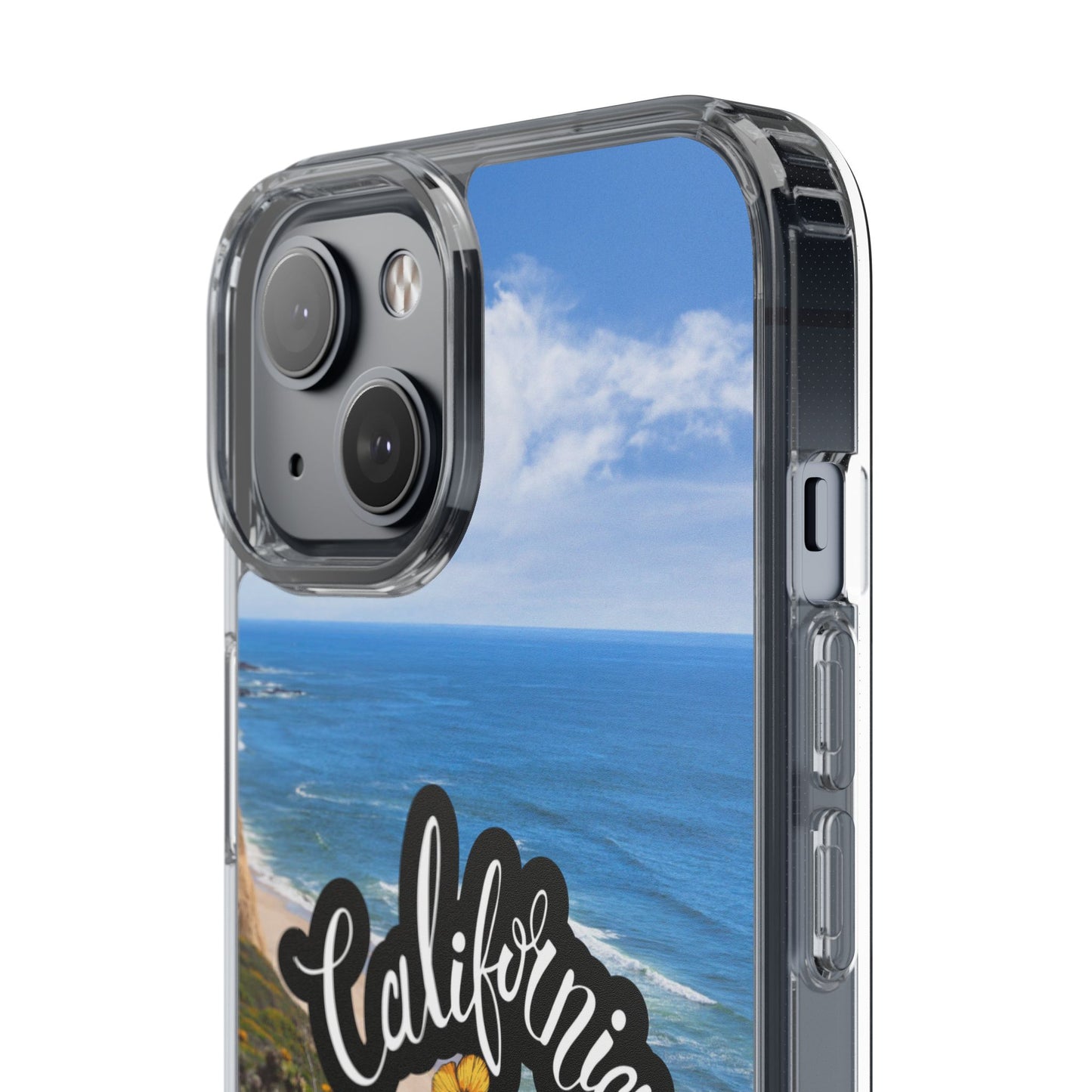 Rebuild California  - Phone Case - Clear Cases with Sunset Design📱