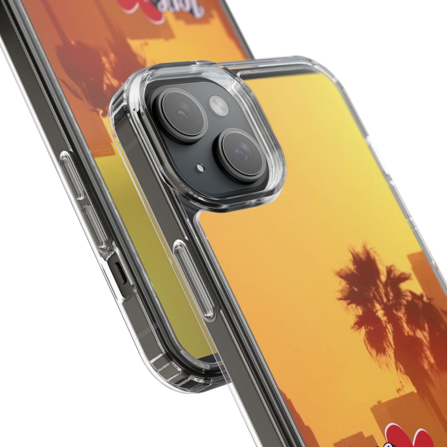 Love 4 Los Angeles  - Phone Case - Clear Cases with Sunset Design📱