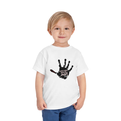 Mess With My Juju - Unisex Toddler/Kid - Front  Print on Light & Dark Tees 👕