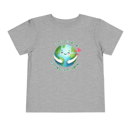 Be The Change - Unisex Toddler/Kid - Front Print on Light & Dark Tees👕