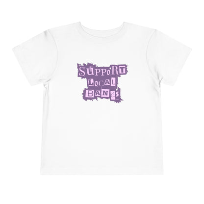 Support Local Bands Punky - Unisex Toddler/Kid - Front Print on Light & Dark Tees👕