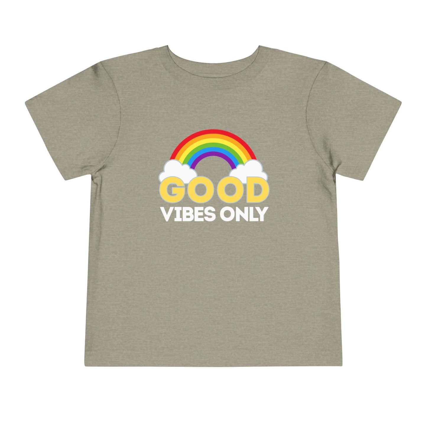 Good Vibes - Unisex Toddler/Kid - Front Print on Light & Dark Tees👕