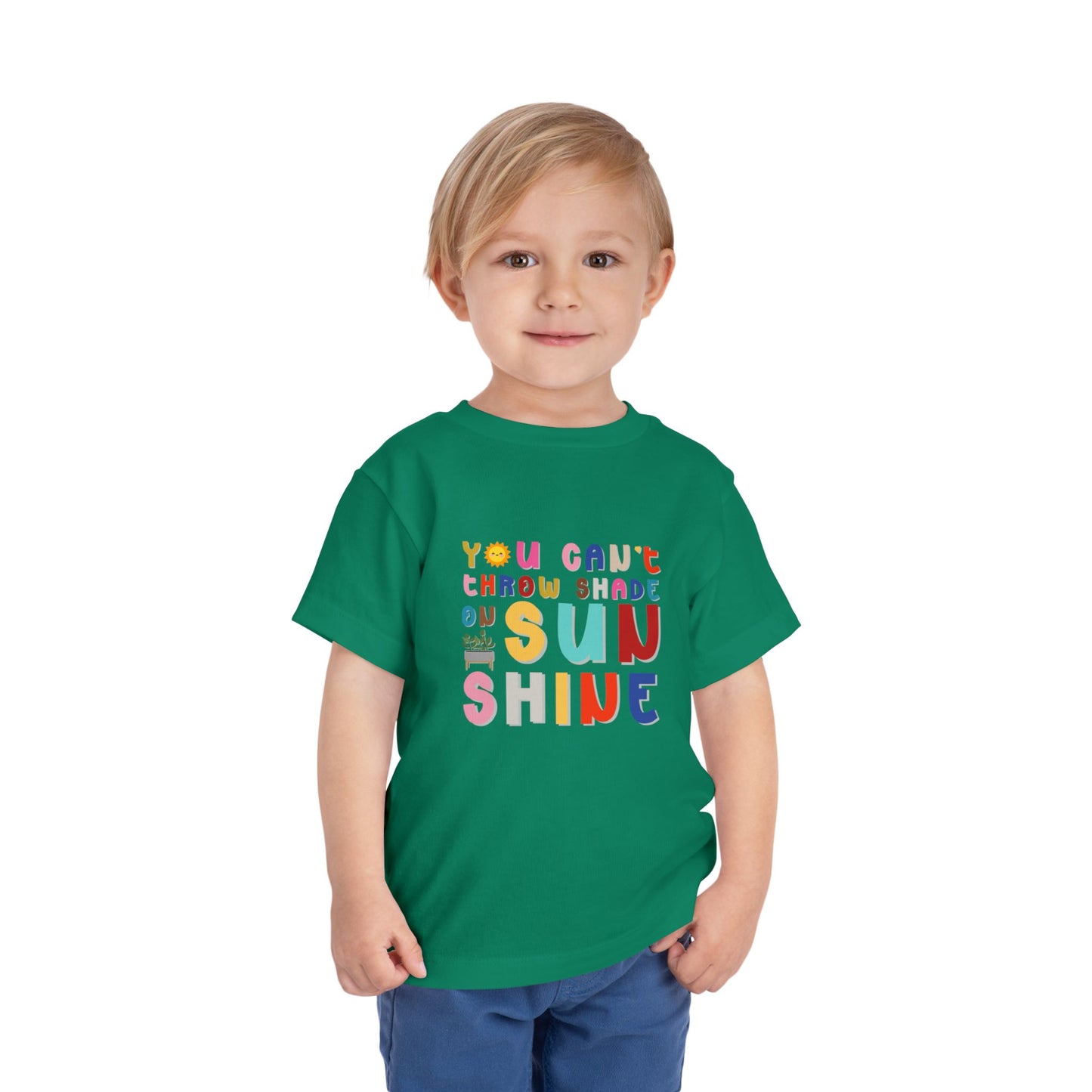 Can't Throw Shade - Front Print on Light & Dark Tees 👕