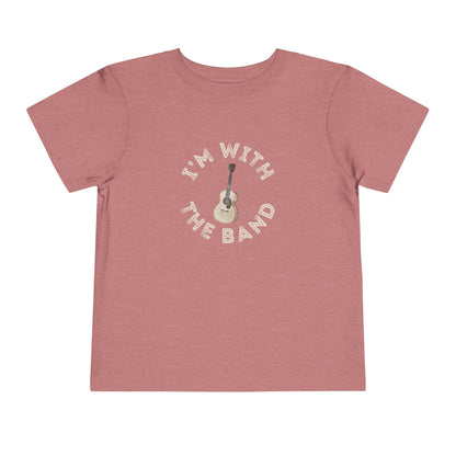 With The Band - Unisex Toddler/Kid - Front & Back Print on Light & Dark Tees👕
