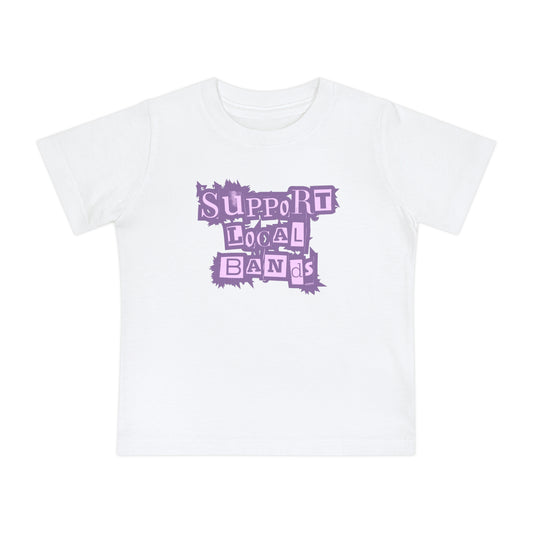 Rustic Support Local Bands - Unisex Baby/Toddler - on Light & Dark Tees👕