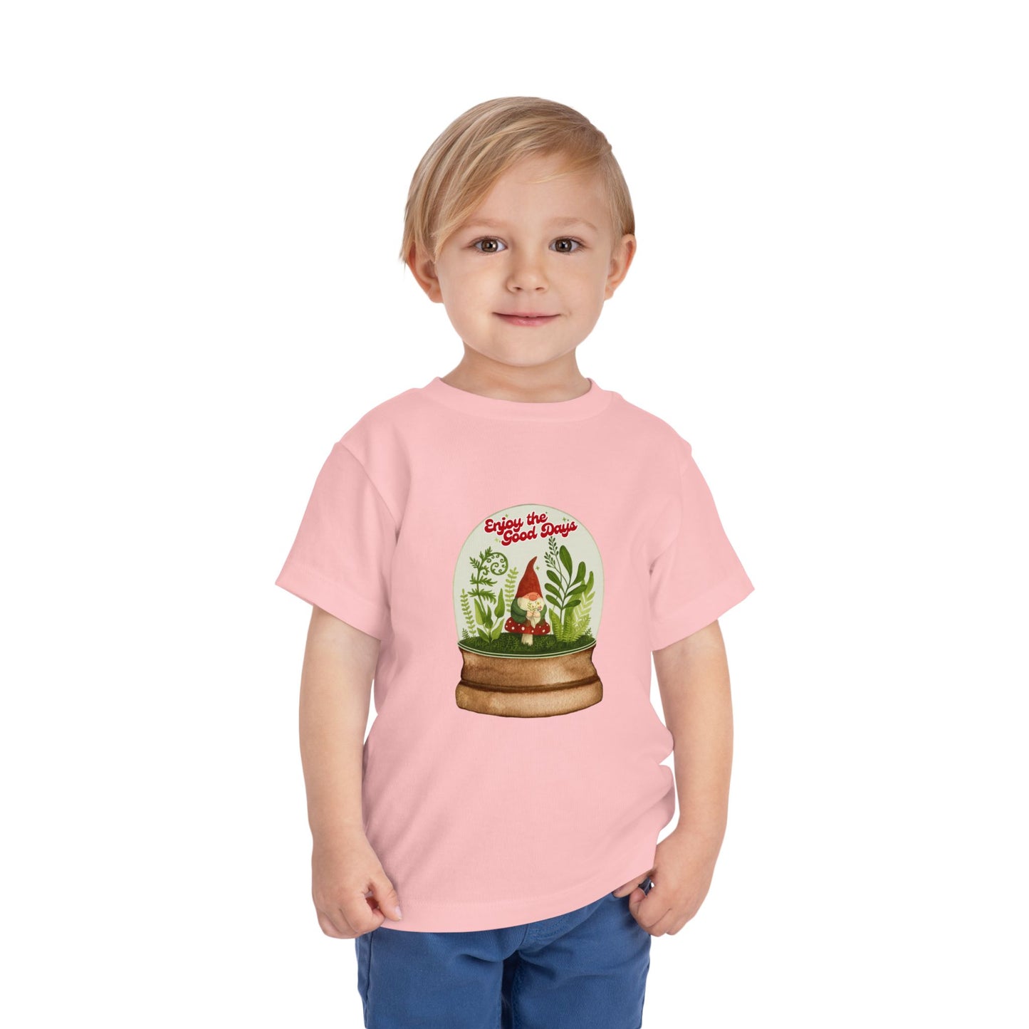 Happy Place - Toddler Unisex - Front Print on Light & Dark Tees👕