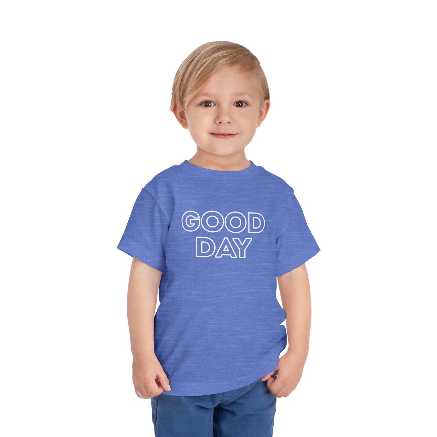 Good Day - Unisex Toddler/Kid - Front Print on Light & Dark Tees👕
