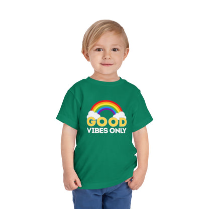 Good Vibes - Unisex Toddler/Kid - Front Print on Light & Dark Tees👕