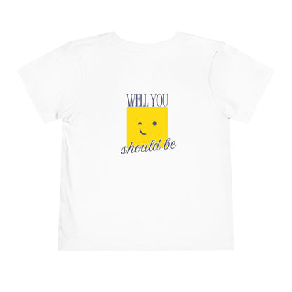 Little Old Me - Unisex Toddler/Kid - Front & Back Print on Light & Dark Tees👕