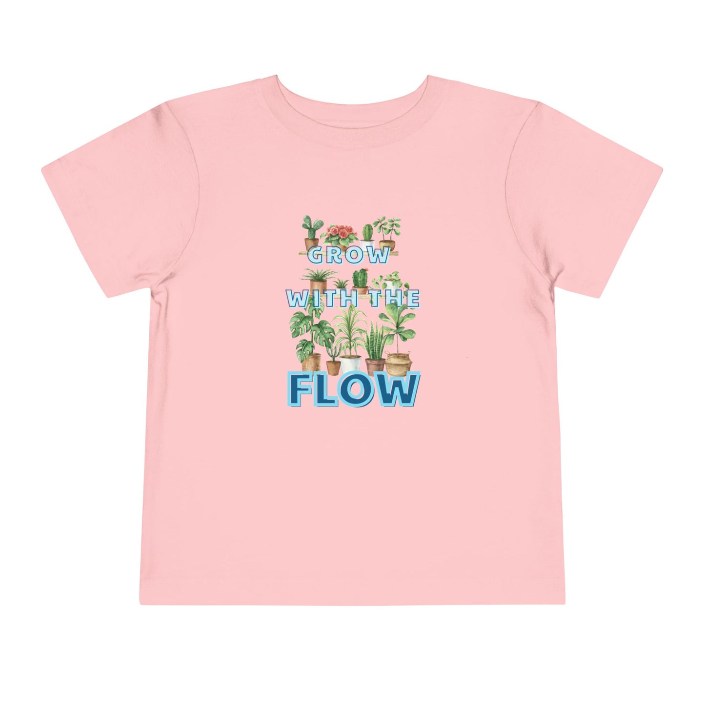 Grow With The Flow - Unisex Toddler/Kid - Front & Back Print on Light & Dark Tees👕