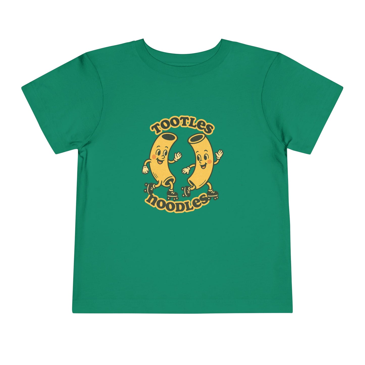 Tootles Noodles - Unisex Toddler/Kid - Front  Print on Light & Dark Tees 👕