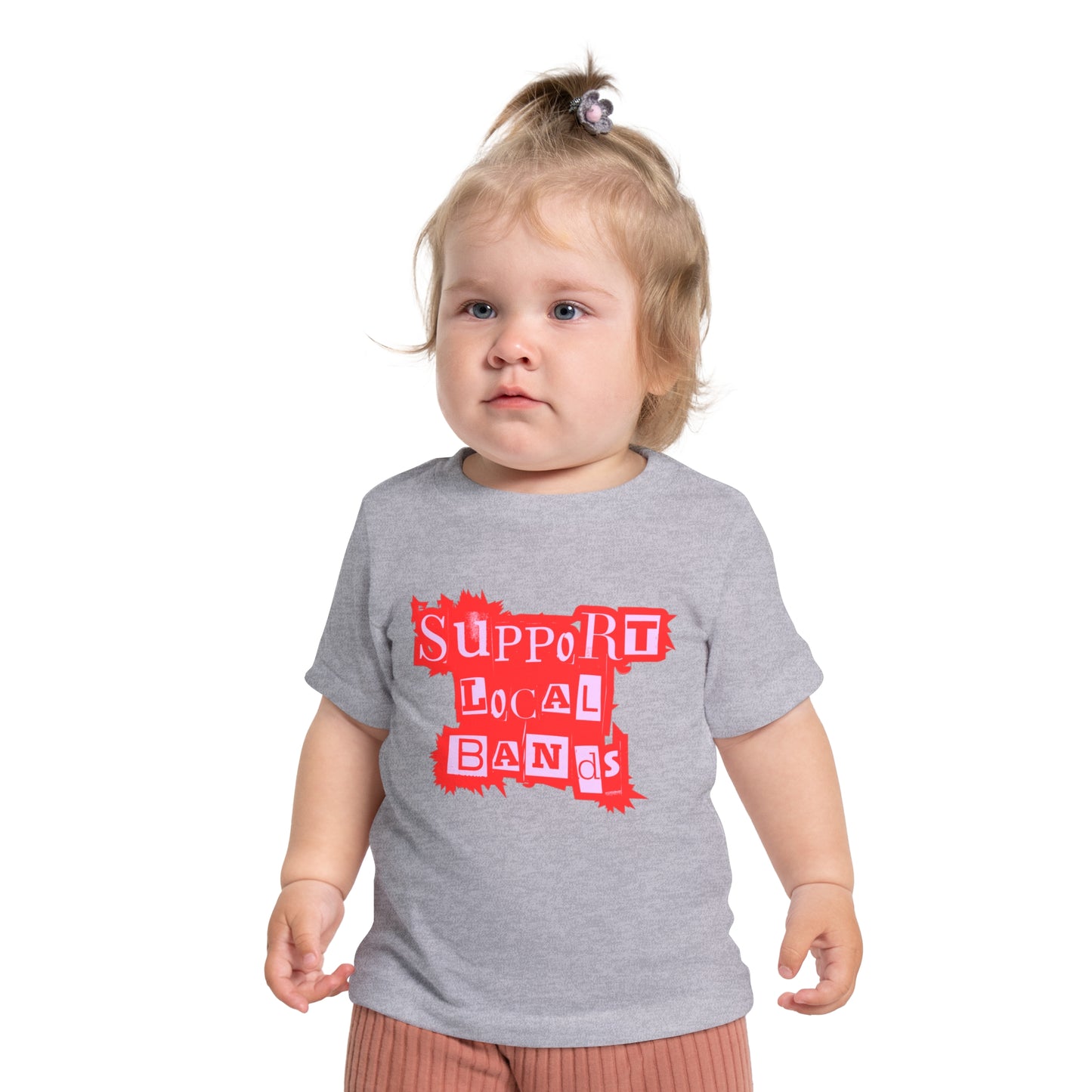 Support Local Bands Punk - Unisex Baby/Toddler - on Light & Dark Tees👕