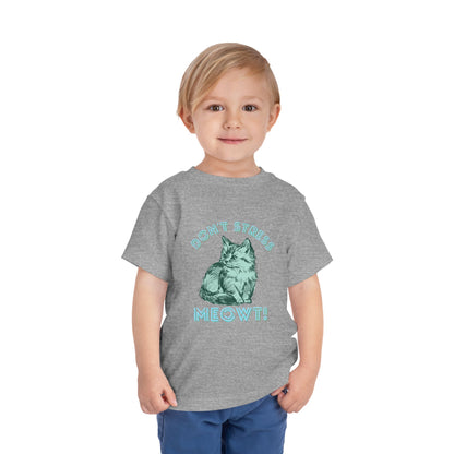 Stress Meowt - Unisex Toddler/Kid - Front  Print on Light & Dark Tees 👕