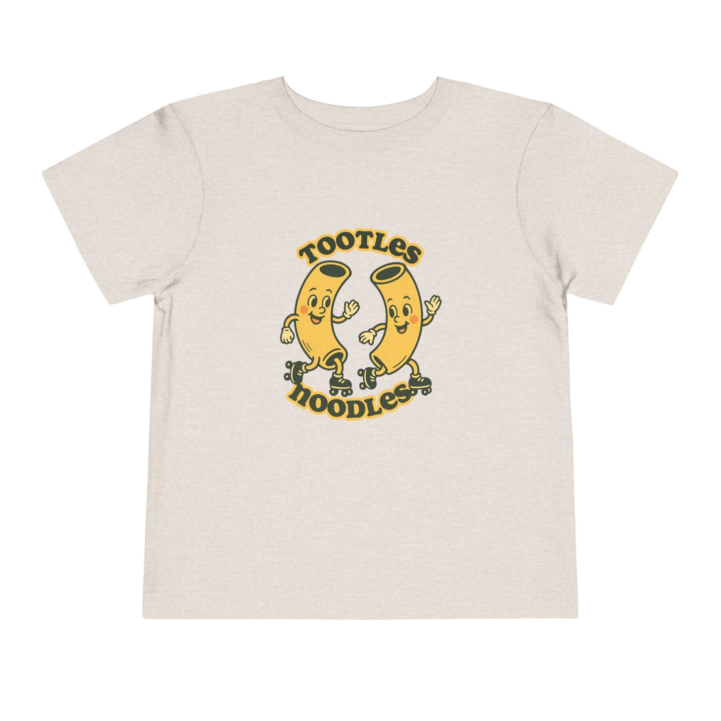 Tootles Noodles - Unisex Toddler/Kid - Front  Print on Light & Dark Tees 👕