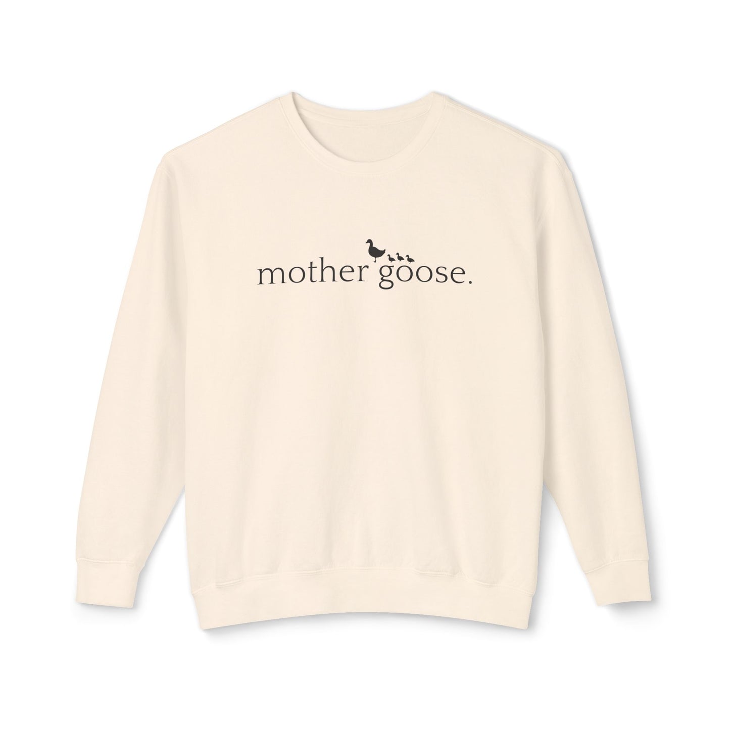 Mother Goose - Unisex - On Dark Lightweight Crewneck Sweatshirt 👕