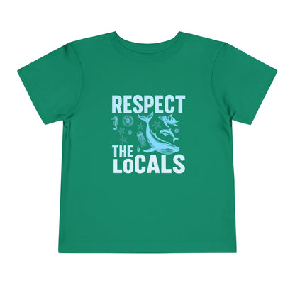 Respect Locals - Front Print on Light & Dark Tees 👕