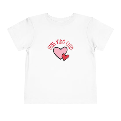 High Vibe Club - Toddler Unisex - Front and Back Print on Light & Dark Tees👕