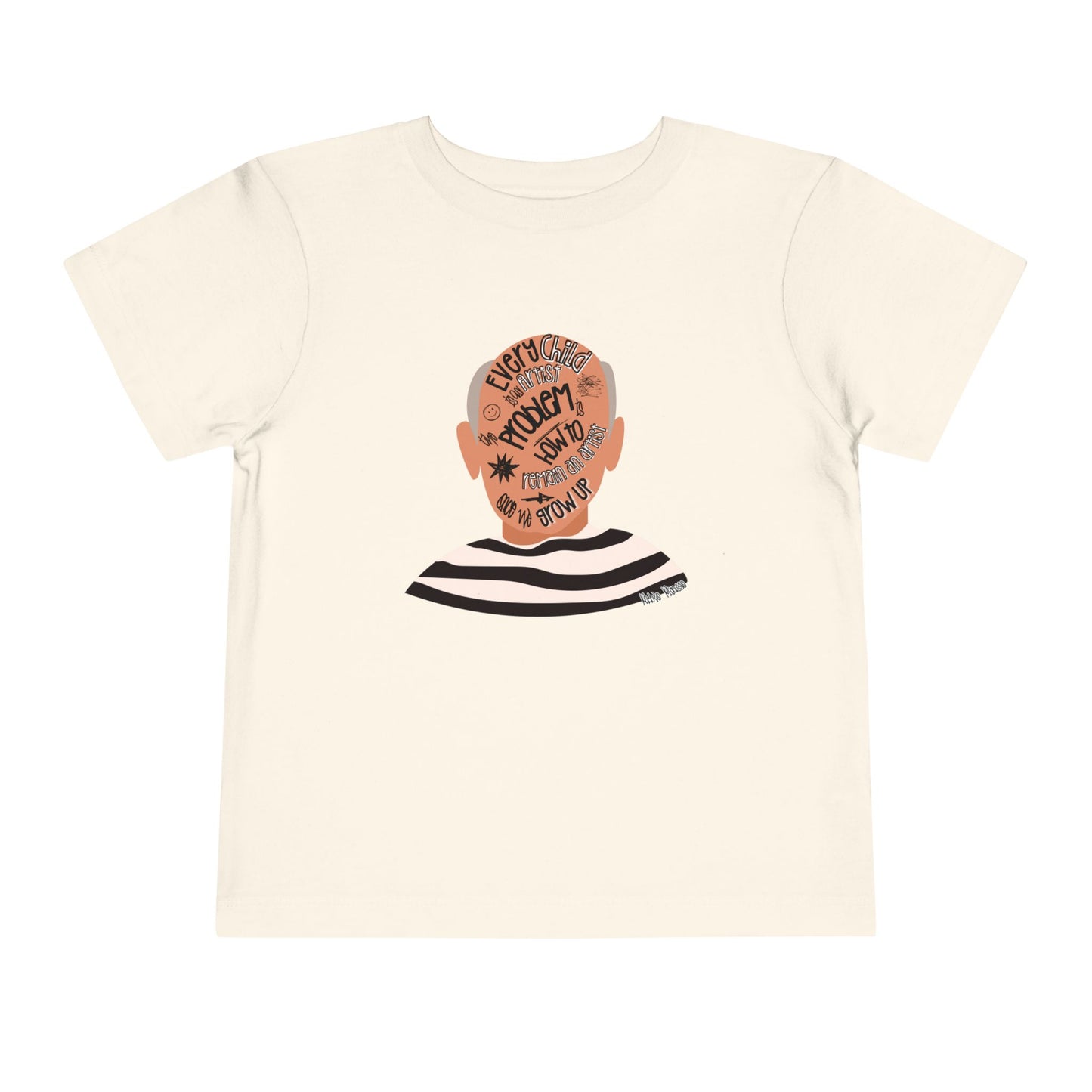 Every Child Is An Artist - Unisex Toddler/Kid - Front Print on Light & Dark Tees👕