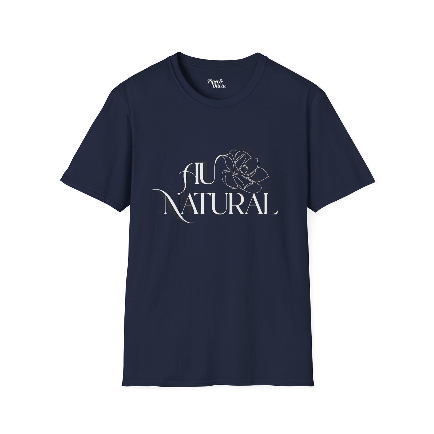 Au Natural - Unisex - On Dark and Light Colored Tee👕
