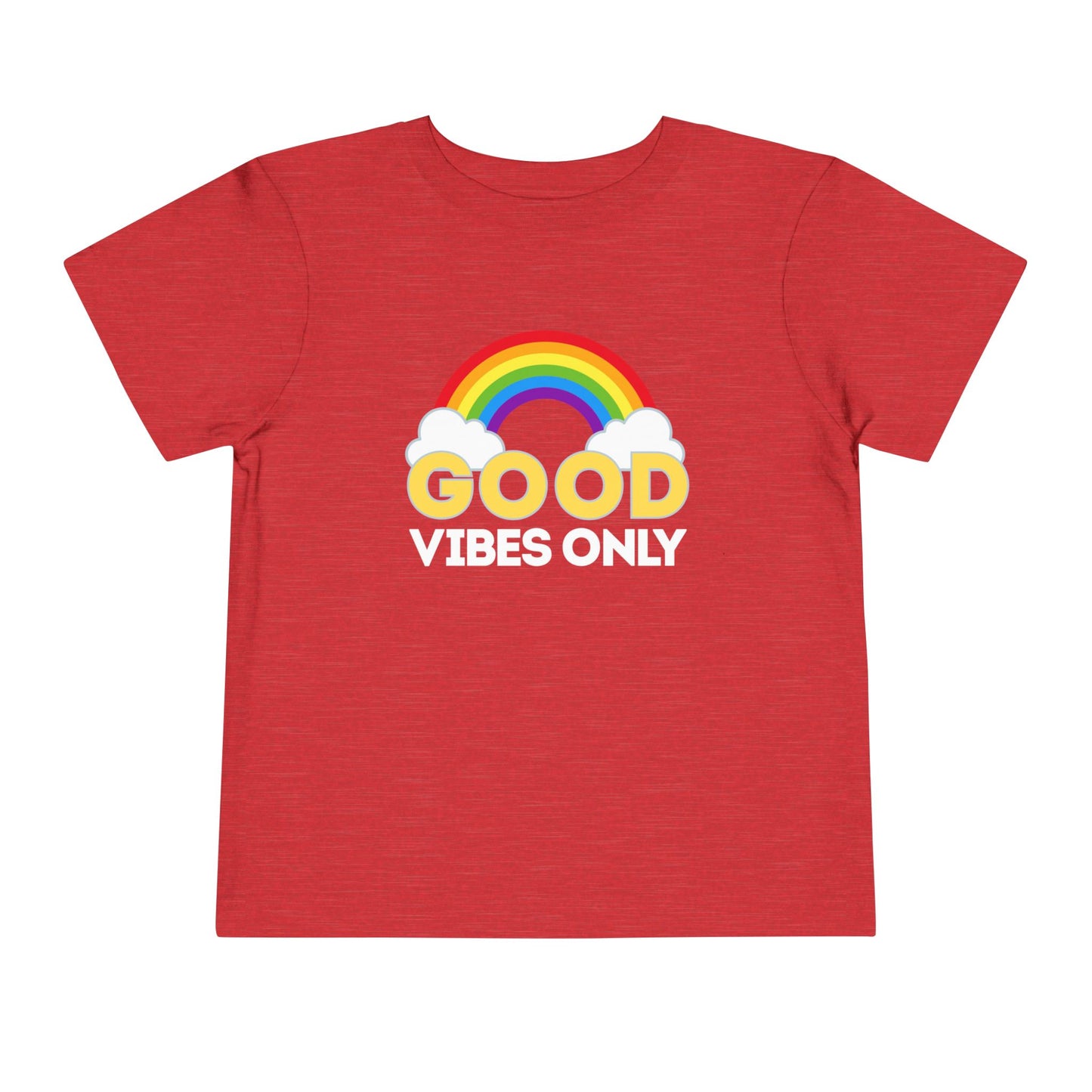 Good Vibes - Unisex Toddler/Kid - Front Print on Light & Dark Tees👕