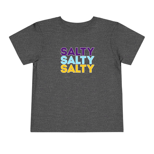 Salty Lil' Stinker - Unisex Toddler/Kid  - Front & Back Print on Light & Dark Tees👕