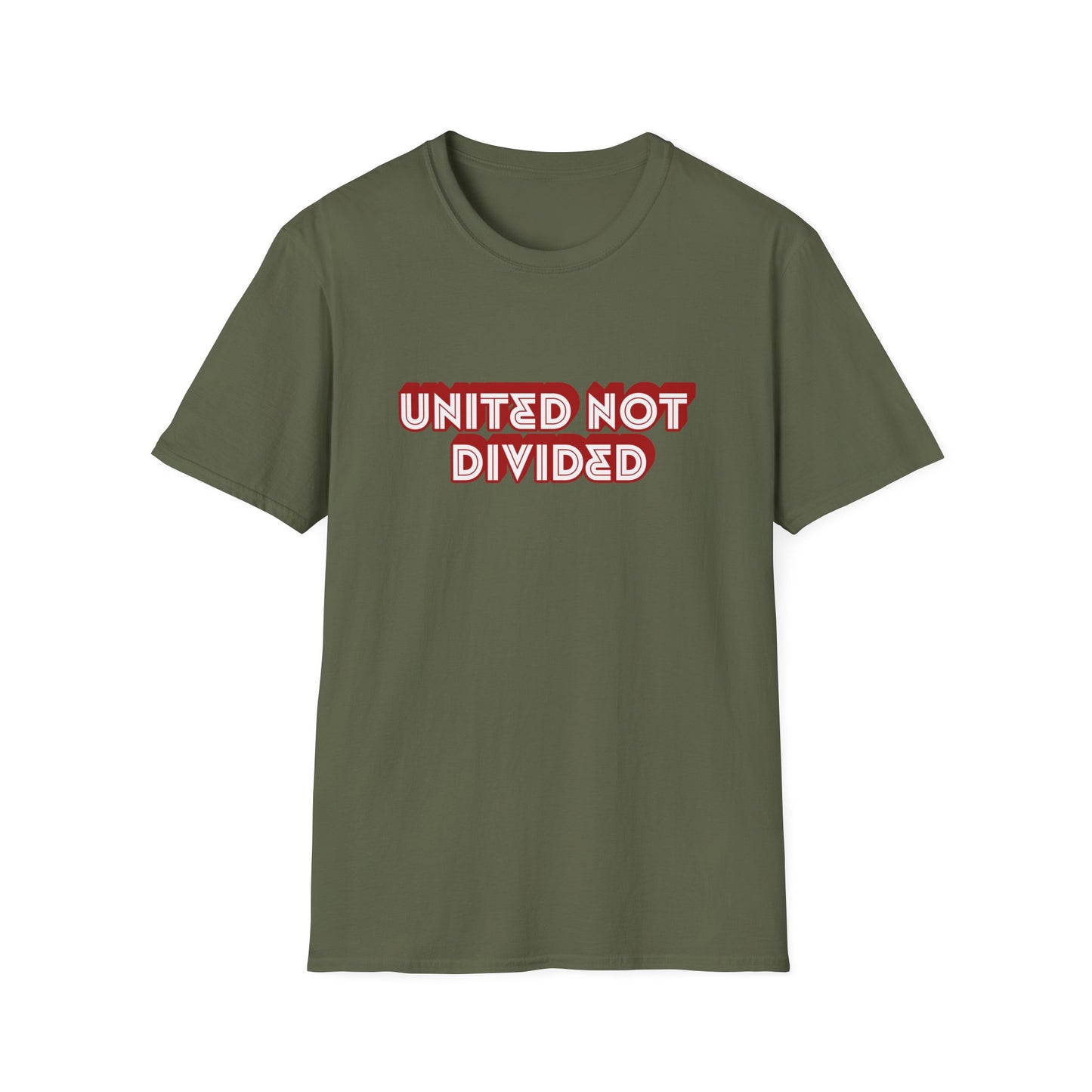 United Not Divided - Unisex - On Dark and Light Colored Tee👕