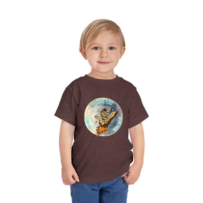 To The Moon - Unisex Toddler/Kid - Front  Print on Light & Dark Tees 👕