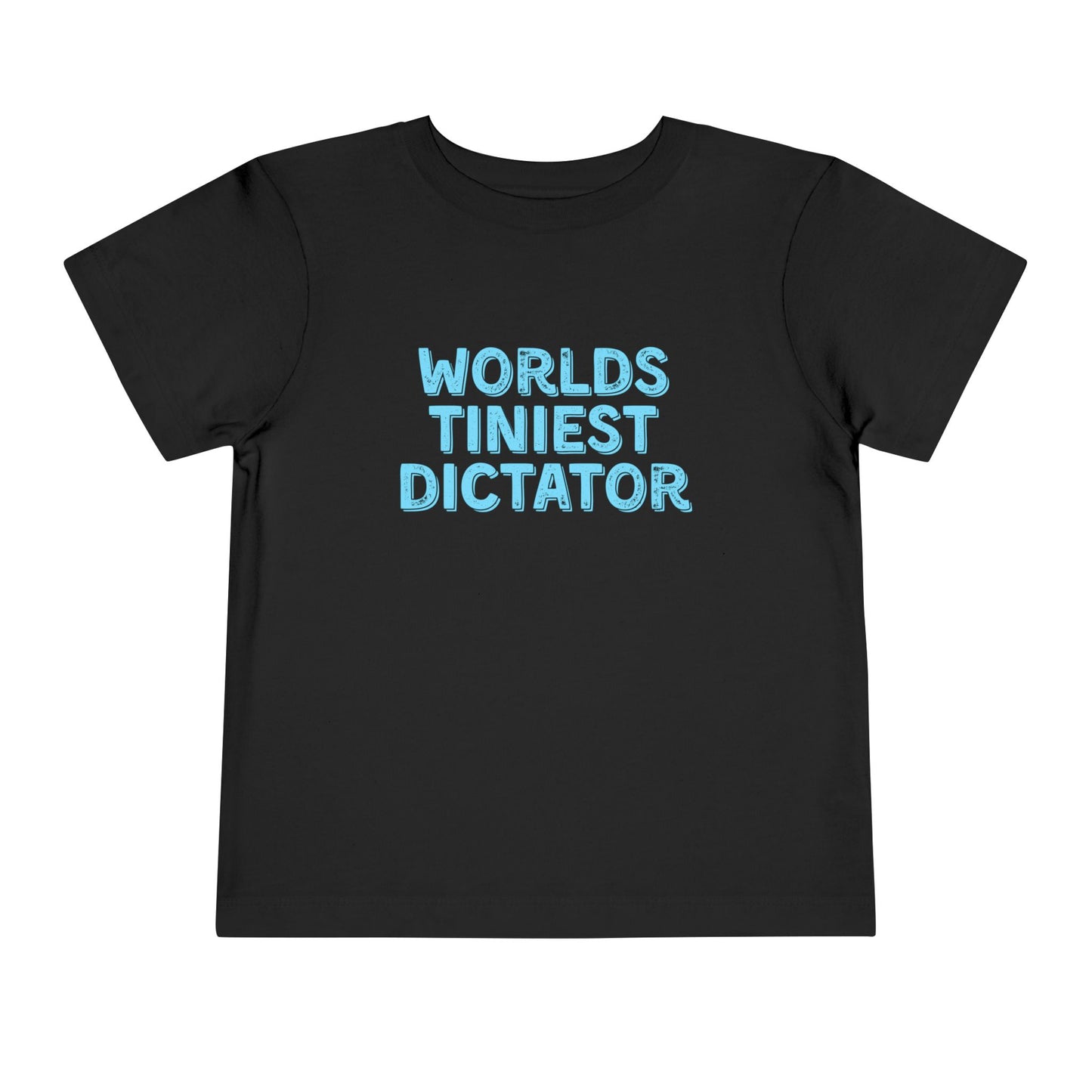 Tiniest Dictator - Unisex Toddler/Kid - Front & Back Print on Light & Dark Tees👕