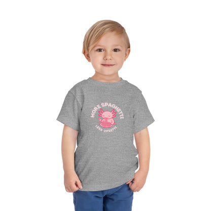 More Spaghetti - Unisex Toddler/Kid - Front Print on Light & Dark Tees👕