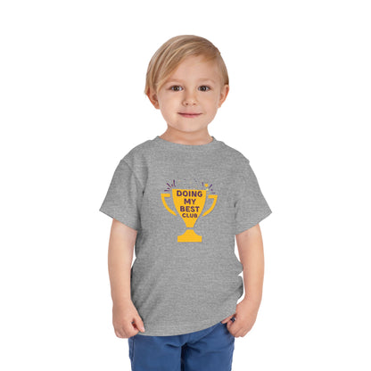Doing My Best - Unisex Toddler/Kid - Front Print on Light & Dark Tees👕